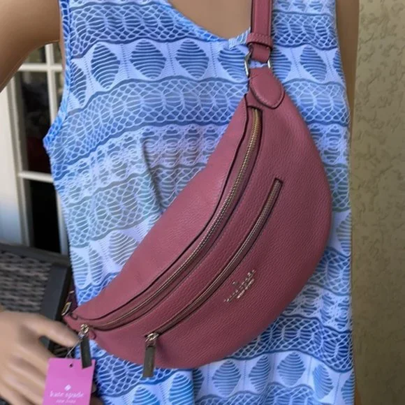 Kate Spade Leila Belt Bag Pomegranate - Picture 8 of 10